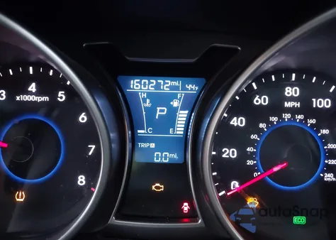 2016 Hyundai Veloster z USA, uszkodzony, nr VIN KMHTC6ADXGU251809